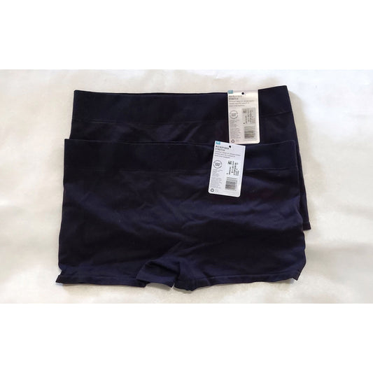 2 Pack Black Boy Short Panty - Size Small - NWT