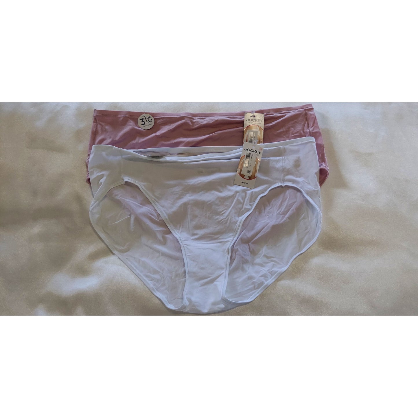 2 Pack Panty Pink/White - Size Curvy Girl (XL) - NWT